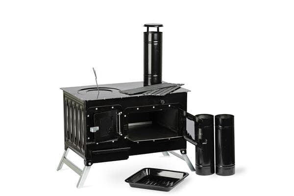 Hunter Nature Outdoor Emaye Kamp Sobası (Özel Üretim) — görsel 1