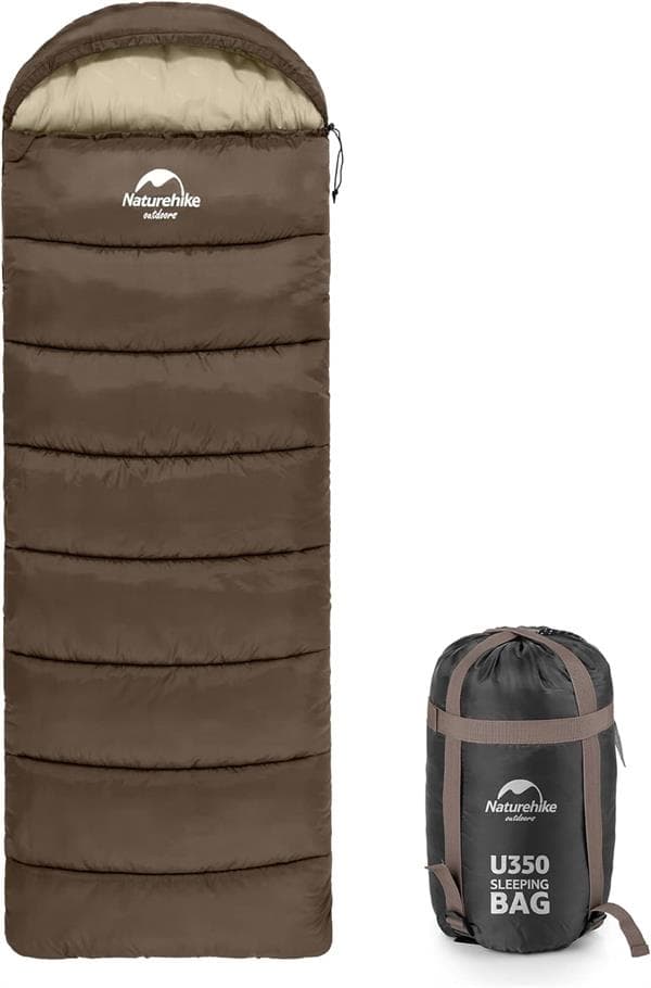 Naturehike U350 Zarf Tarzı Kapüşonlu Uyku Tulumu -13 C — görsel 1